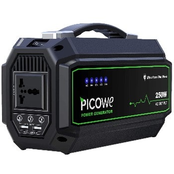  Picowe 250W Portable Power Station