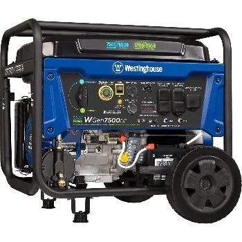 Westinghouse WGen7500DF Dual Fuel Portable Generator